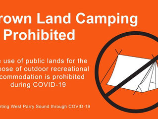 Sad, but necessary under the emergency order.