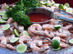 Charola de Camarón Frío