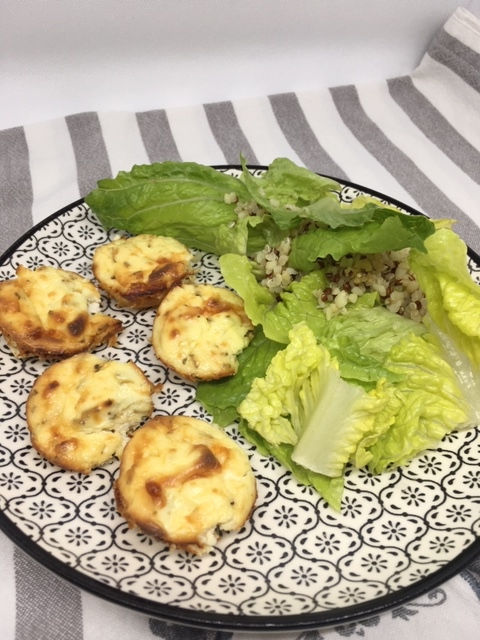 Petits cakes parmesan - ricotta