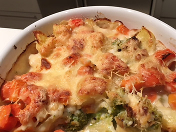 Gratin de légumes d'hiver