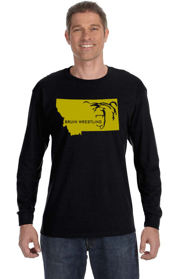 Thumbnail: Bruin Wrestling Longsleeve (3 design options)