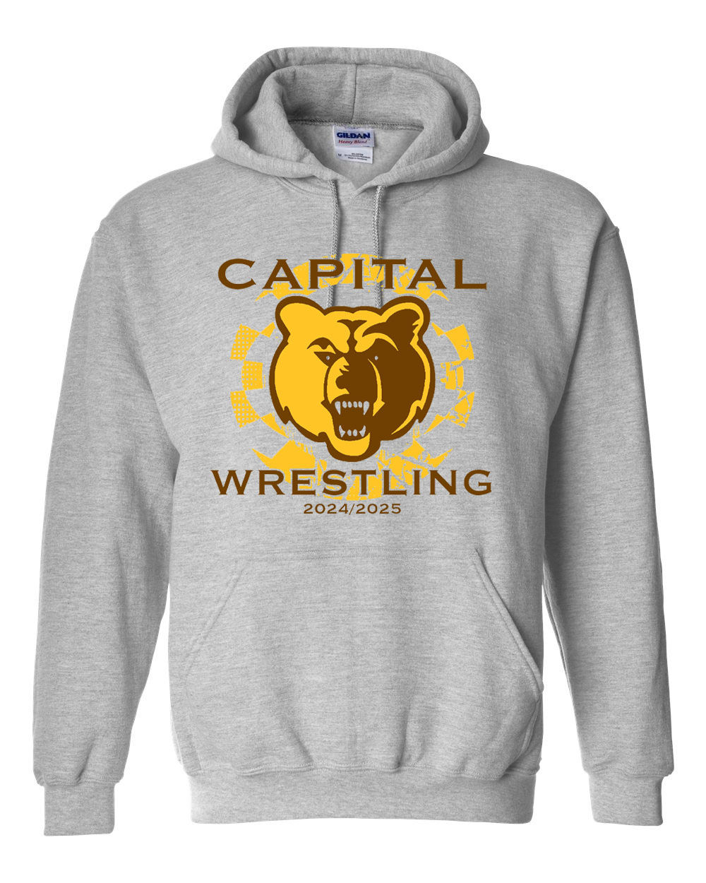 24/25 CAPITAL WRESTLING HOODIE (Adult Unisex Fit and Youth)