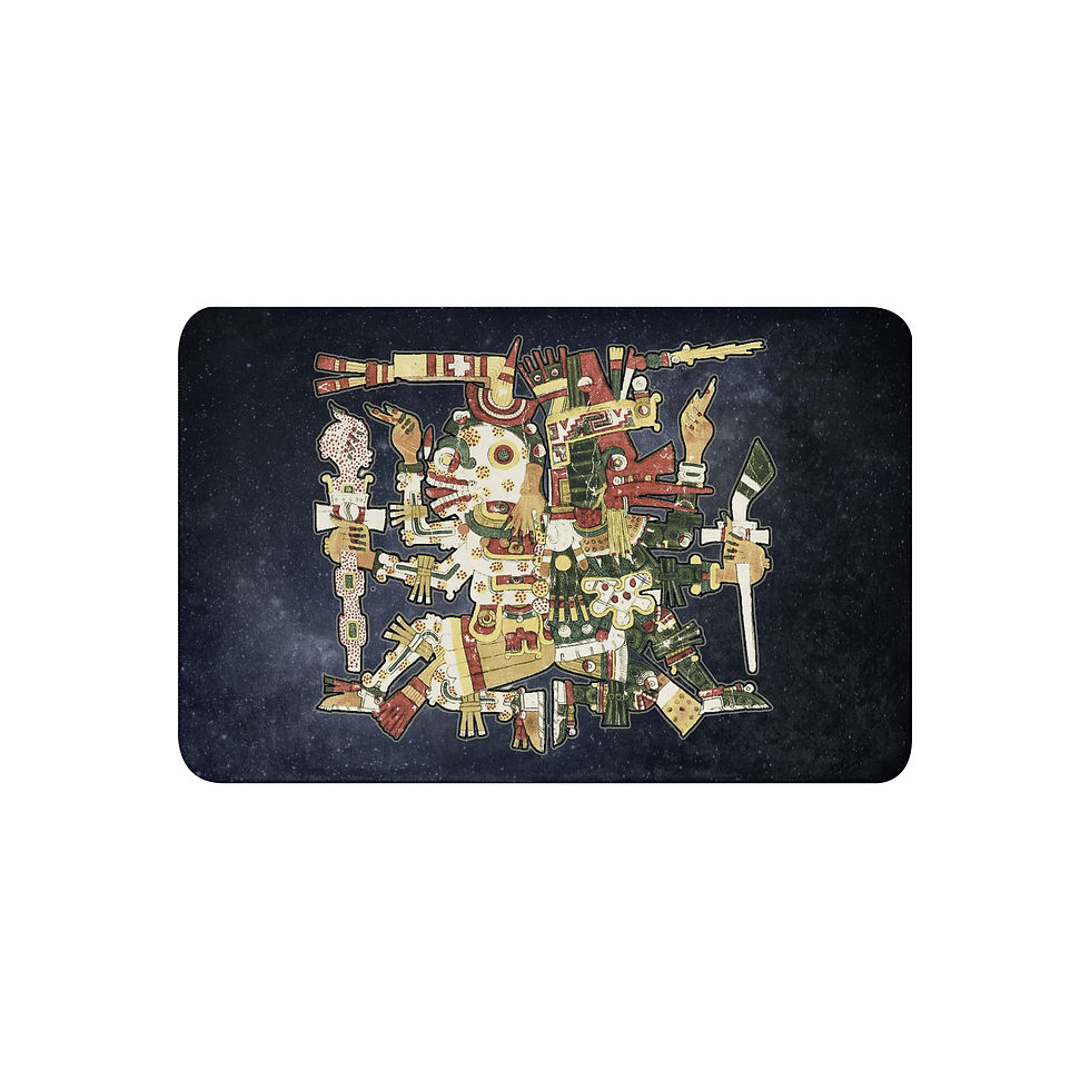 Thumbnail: Mictlantecuhtli and Ehecatl Sherpa blanket