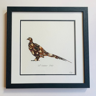 The Classic Pheasant - personalised with