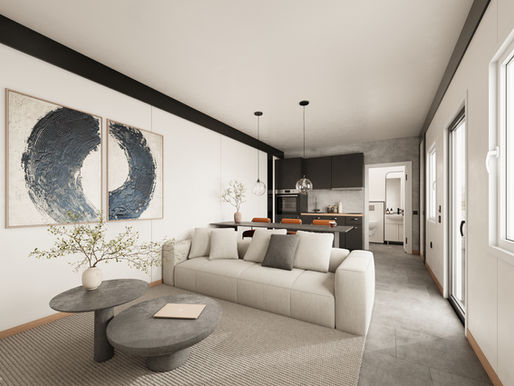 Een tiny house tot leven brengen met interieur renders.