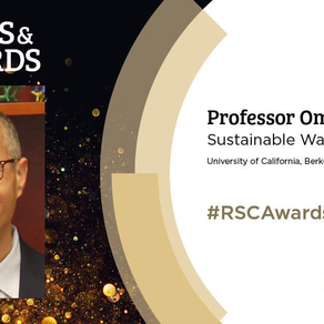 Omar Yaghi Wins 2020 Sustainable Water Prize from Royal Society of Chemistry