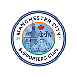 man city delhi supporters logo with new 