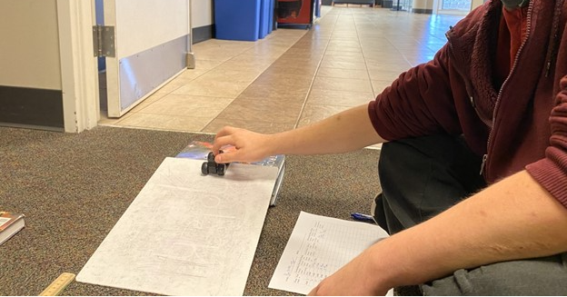 Acceleration/deceleration kinematic equations of motion in 1-dimension, from our GradeStrides Guided lab! content media