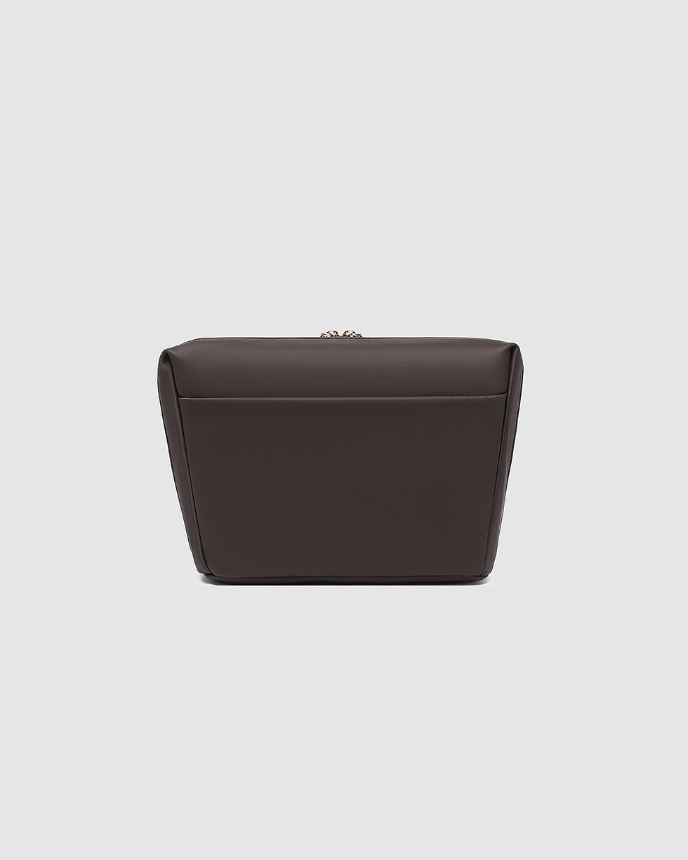 Thumbnail: Louenhide Vanessa Chocolate Cosmetic Bag