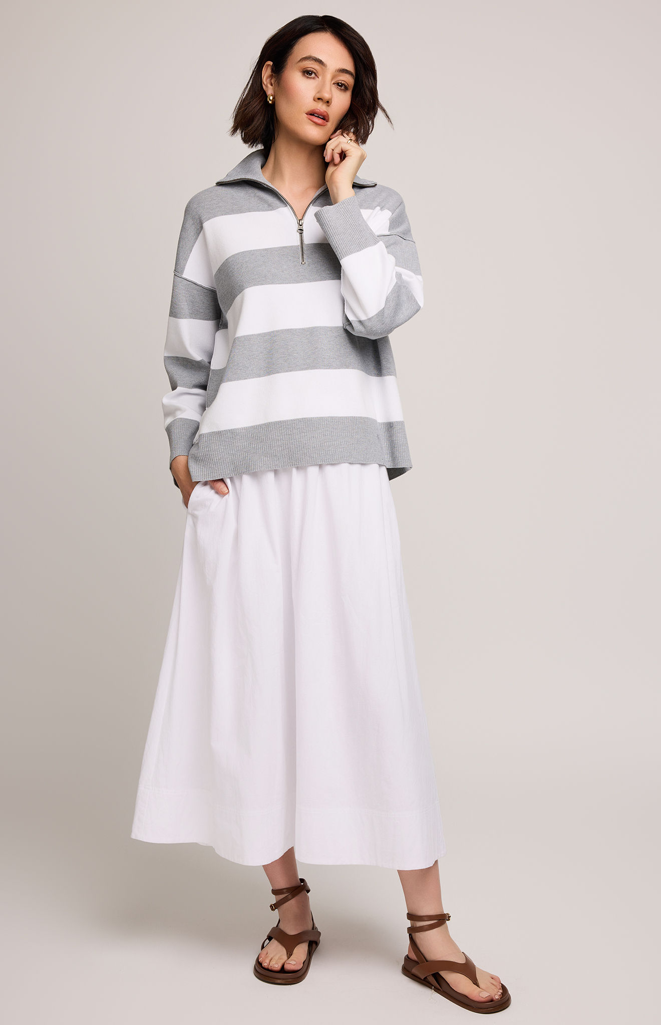 Gentle Fawn Geneva White Skirt