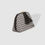 Thumbnail: Louenhide Baby Audrey Chevron Black Cosmetic Bag