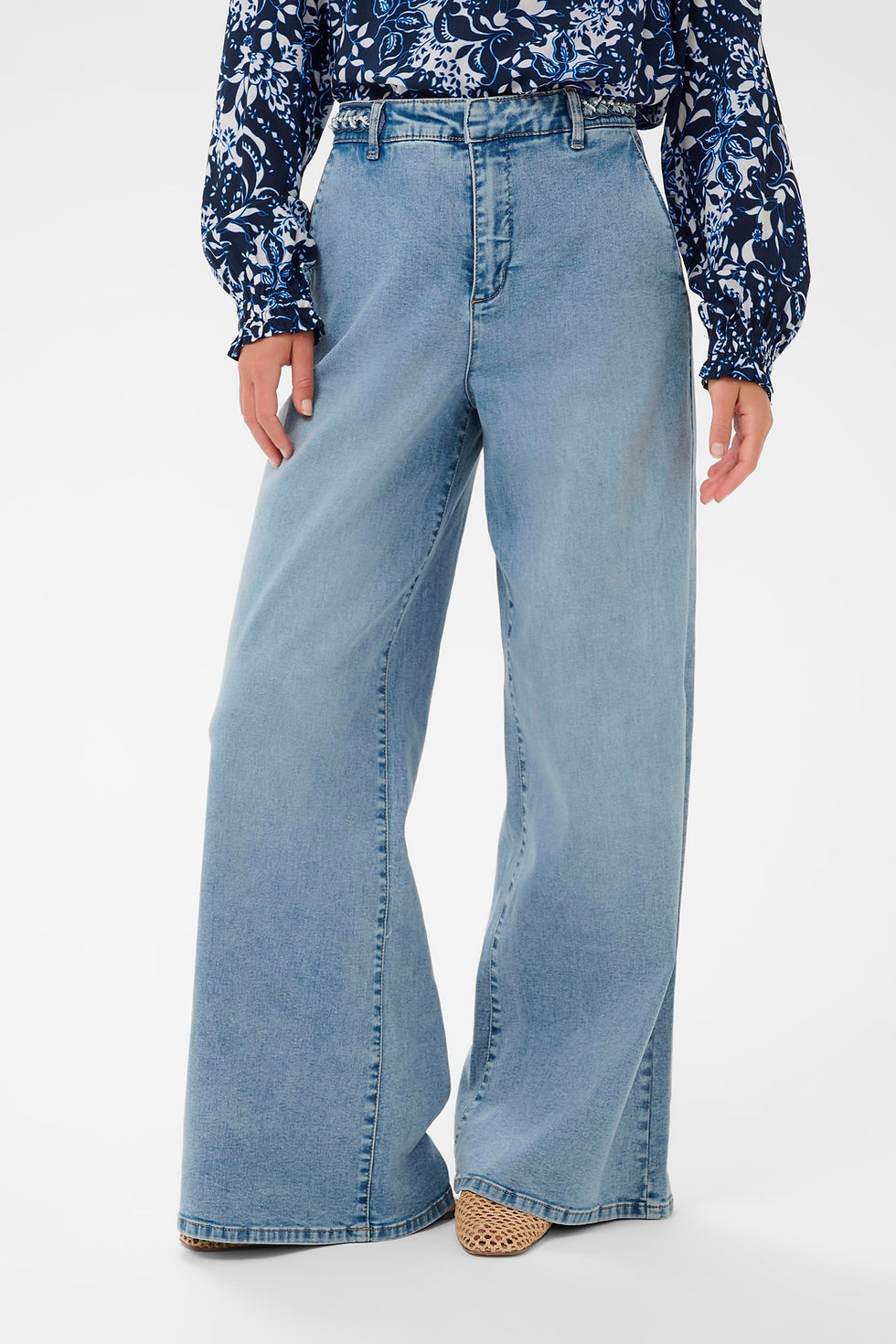Thumbnail: Cream CRVisti Duncan Medium Blue Jean 30"