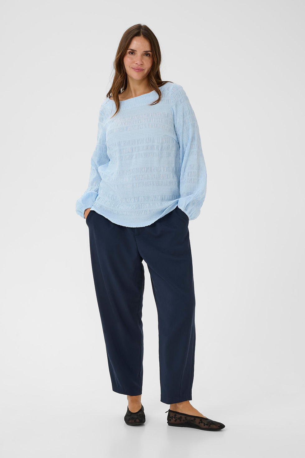 Thumbnail: Kaffe Curve KCjourtney Nantucket Breeze Blouse