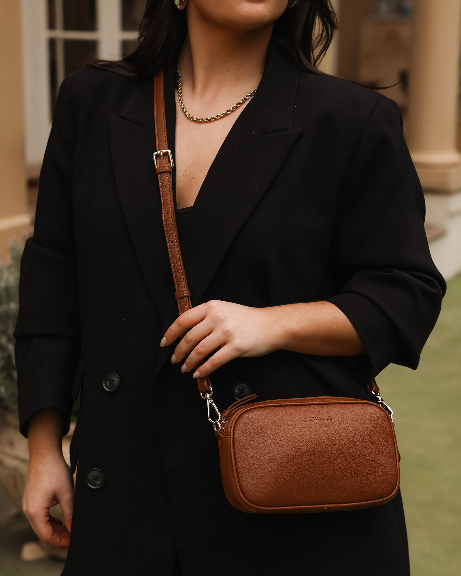 Louenhide Bianca Tan Crossbody