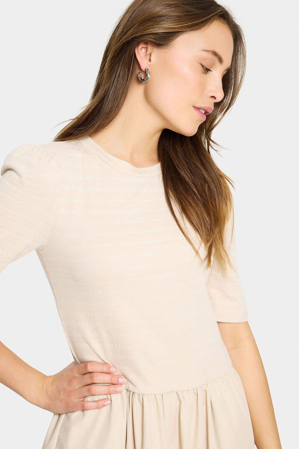 Thumbnail: Saint Tropez LucianaSZ Cream Dress