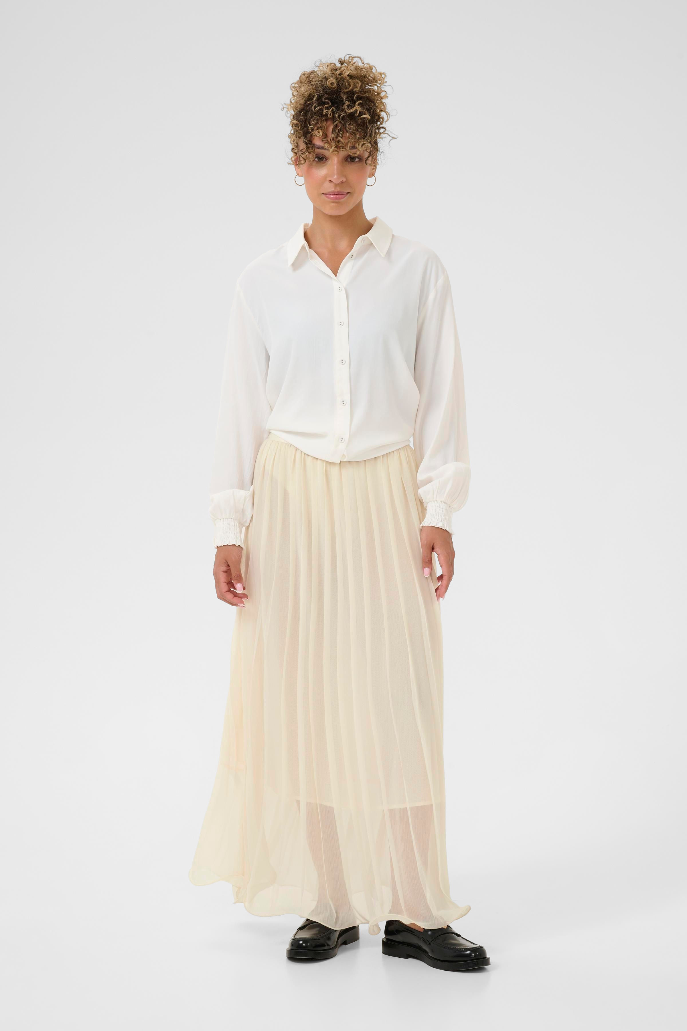 Cream CRFlake Whisper White Skirt
