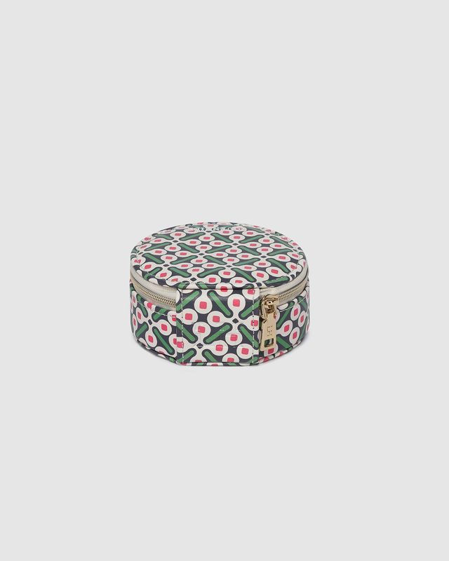 Thumbnail: Louenhide Sisco Retro Olive Jewelry Case