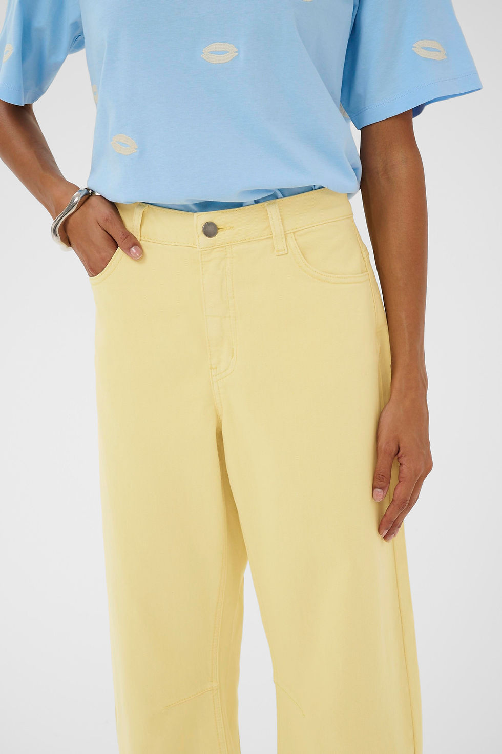 Thumbnail: Culture CUbrinnie Lemon Barrel Pant