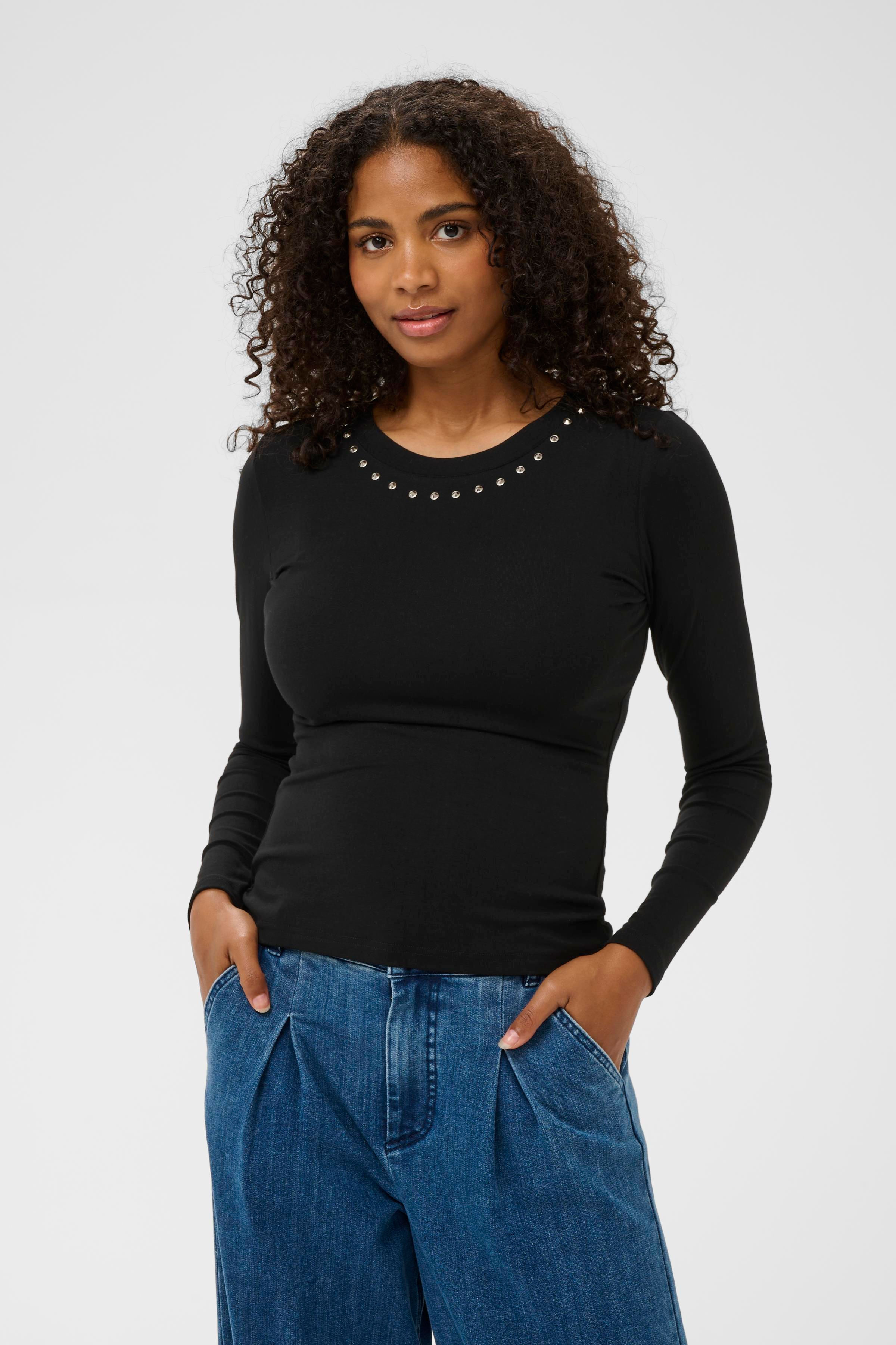 Kaffe KAmarty Black Shirt