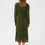 Thumbnail: Cream CRLulu Green Lace Dress