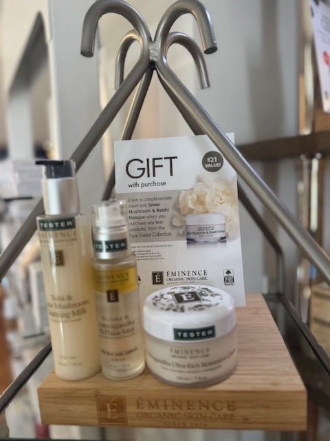 Enjoy a complimentary travel-size Snow Mushroom & Reishi Masque when you purchase any two products from the Pure Forest Collection