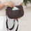Thumbnail: Louenhide Jade Chocolate Crossbody Bag