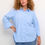Thumbnail: Kaffe Curve KCmaggie Blue/White Stripe Shirt