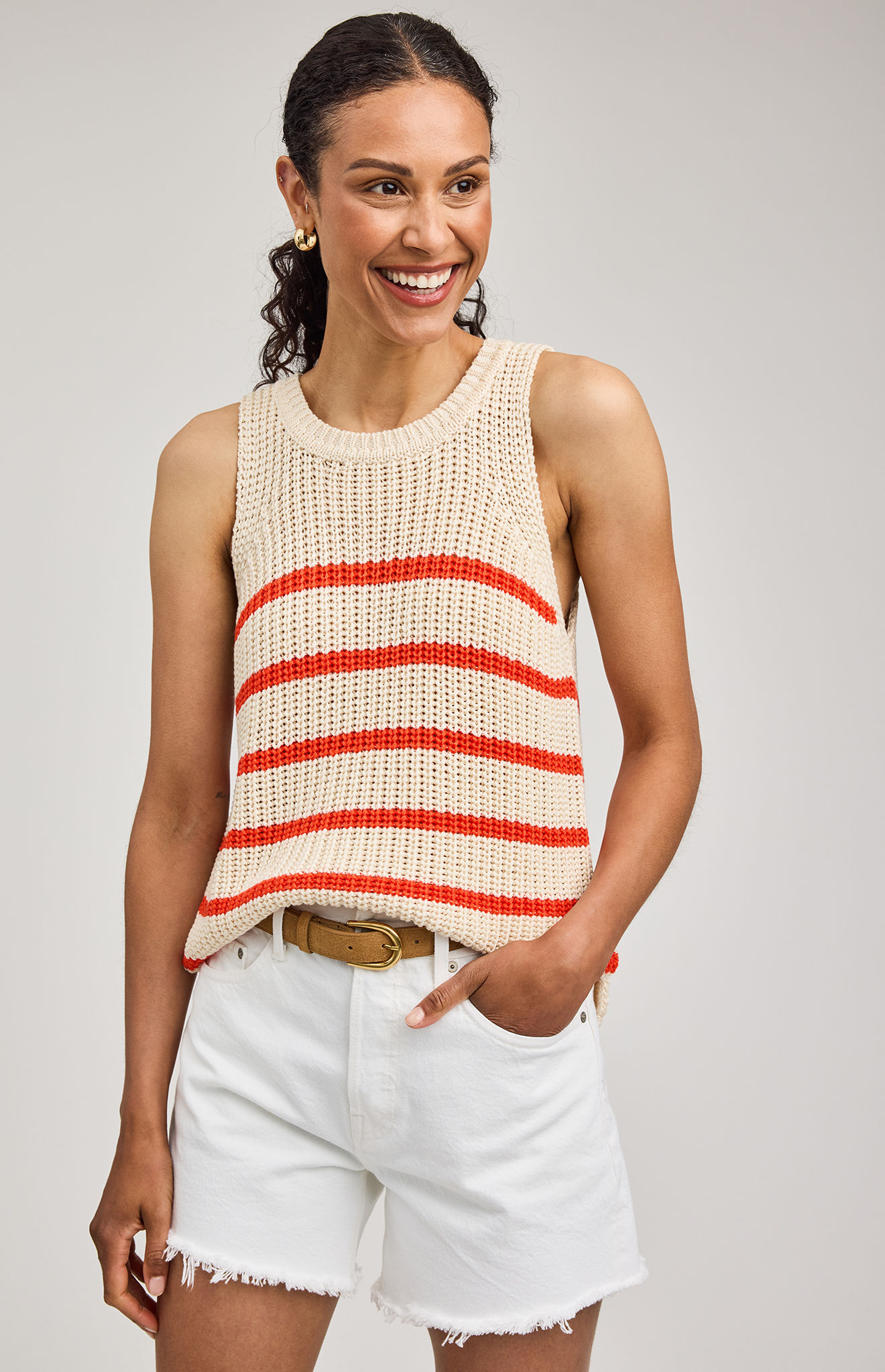 Gentle Fawn Andrea Grenadine Stripe Tank