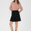 Thumbnail: Cream CRBina Pitch Black Skirt