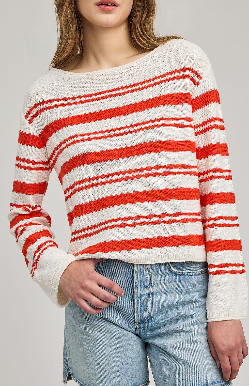 Thumbnail: Gentle Fawn Angie Grenadine Stripe Sweater