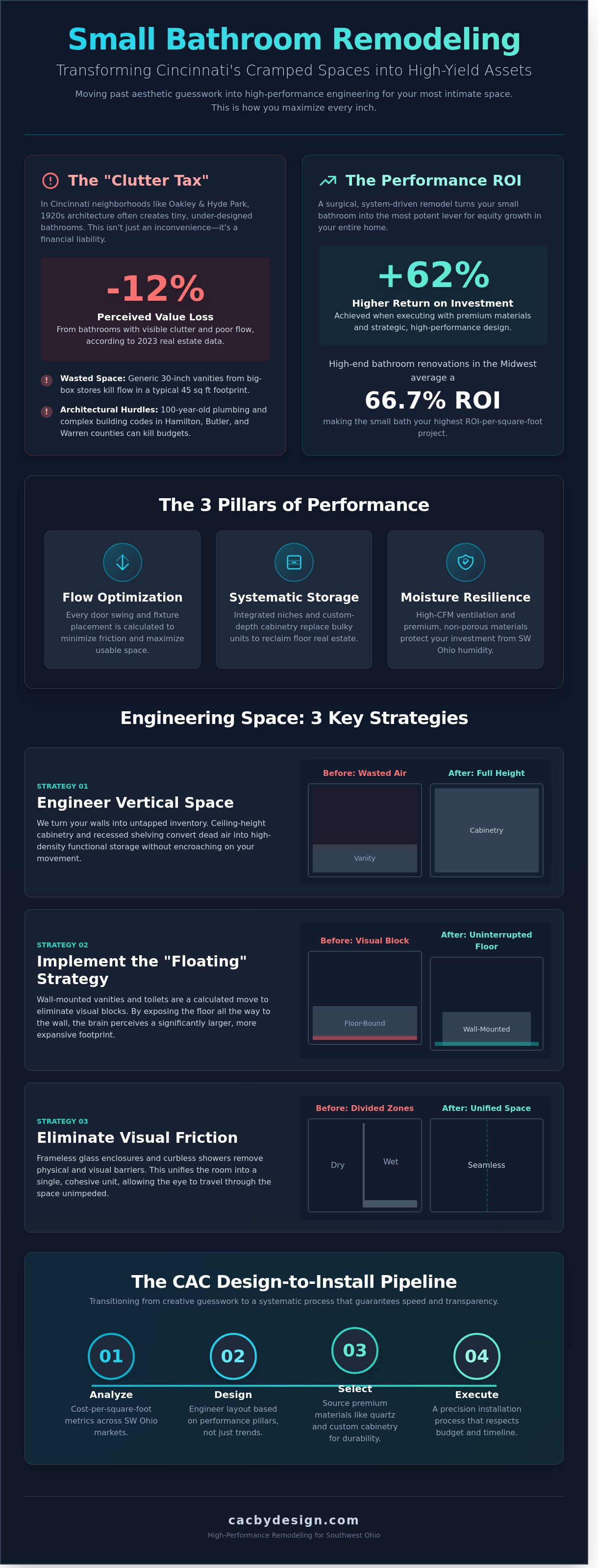 Small bathroom remodel cincinnati
