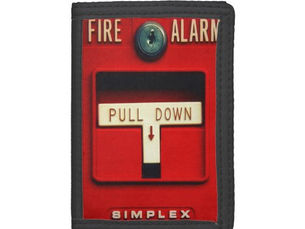 Best Deals! Fire alarm trifold wallet