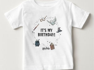 Top 10! Harry Potter First Birthday Baby T-Shirt