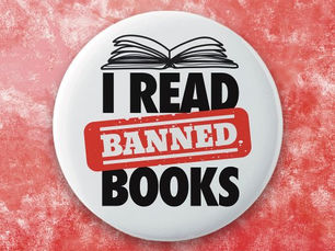 Hot Review! Read Banned Books Button