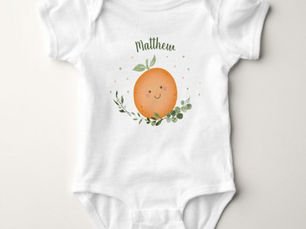 Hot Deals! Little Cutie Greenery Baby Bodysuit