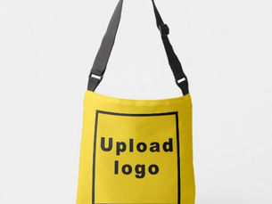 Big Deals! Business Logo on Yellow Crossbody Bag