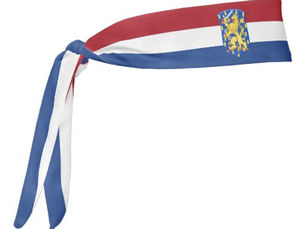Big Deals! Netherlands Flag Elegant Patriotic Tie Headband