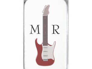 Review Monogrammed Red Electric Guitar Silver Finish Money Clip