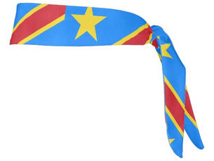 Best Deals! Democratic Republic of the Congo flag Headband