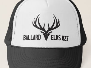 Best Deals! 827 Elks Horns Trucker Hat