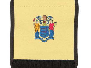 Best Price! New Jersey State Flag Design Decor Luggage Handle Wrap
