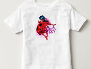 Review Miraculous Ladybug | Spots On Graphic Toddler T-shirt