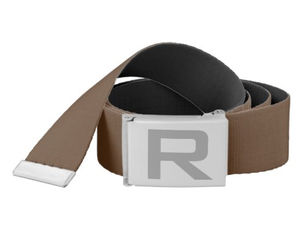 Best Price! Brown and black reversible belt with name initial