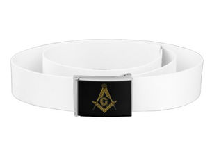 Best Deals! Freemason (Black & Gold) Belt