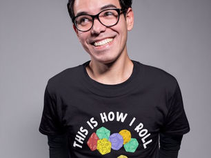 Hot Deals! This is How I Roll Funny RPG Gaming Dice T-Shirt