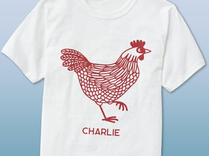 Top 5! Chicken Personalized T-Shirt