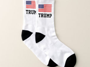 Top 5! Donald Trump American flag patriotic sport Socks