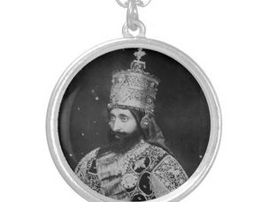 Best Price! Haile Selassie Lion of Judah Jah Rastafari Reggae Silver Plated Necklace