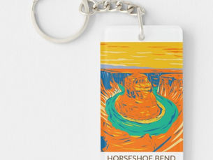 Hot Review! Horseshoe Bend Colorado River Vintage Keychain