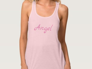 Hot Review! Pink Angel Thunder_Cove Tank Top
